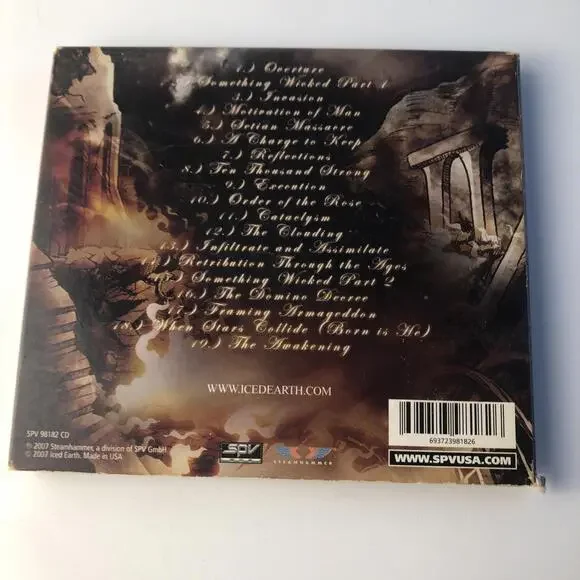 ICED EARTH - Framing Armageddon : Something Wicked Pt.1 - CD - 2007 - Picture 6 of 6